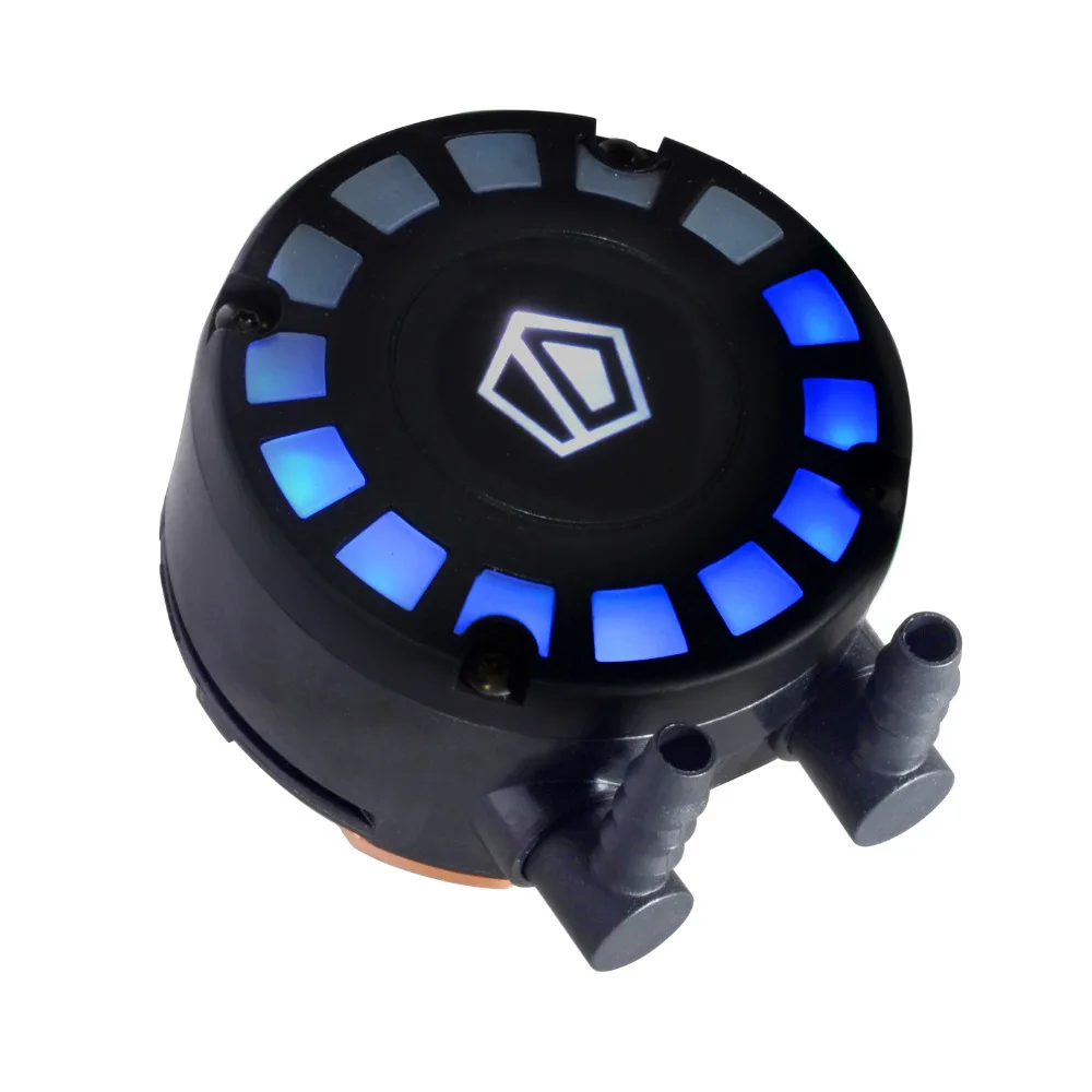 ID-COOLING Water Block Set with Unique Comet-tail Blue LED Lighting,High Pressure Pump,Copper Base & Full CPU support:Intel &AMD
ID-COOLING Water Block Set with Unique Comet-tail Blue LED Lighting,High Pressure Pump,Copper Base & Full CPU support:Intel &AMD