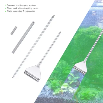 Aquarium Accessories Glass Aquarium Algae Scraper Fish Tank Cleaner Cleaning Tool Adjustable Size with Alternative Blade
Aquarium Accessories Glass Aquarium Algae Scraper Fish Tank Cleaner Cleaning Tool Adjustable Size with Alternative Blade