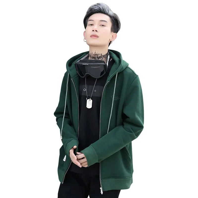 Autumn Winter Fashion Hip Hop Hoodies Cardigan Men Casual Sweatshirt Cotton Hooded Jacket Loose Baggy Streetdance Coat Clothes
Autumn Winter Fashion Hip Hop Hoodies Cardigan Men Casual Sweatshirt Cotton Hooded Jacket Loose Baggy Streetdance Coat Clothes