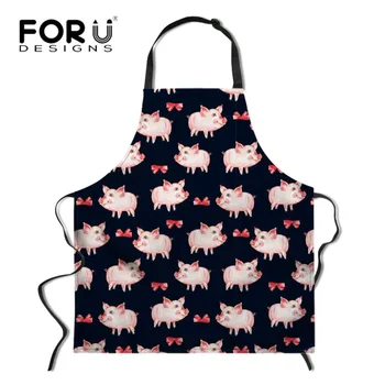 FORUDESIGNS Sleeveless Pig Print Chef Apron for Men Women Brief Anti-oil Kitchen Baking Cooking Accessories Bib Aprons
FORUDESIGNS Sleeveless Pig Print Chef Apron for Men Women Brief Anti-oil Kitchen Baking Cooking Accessories Bib Aprons