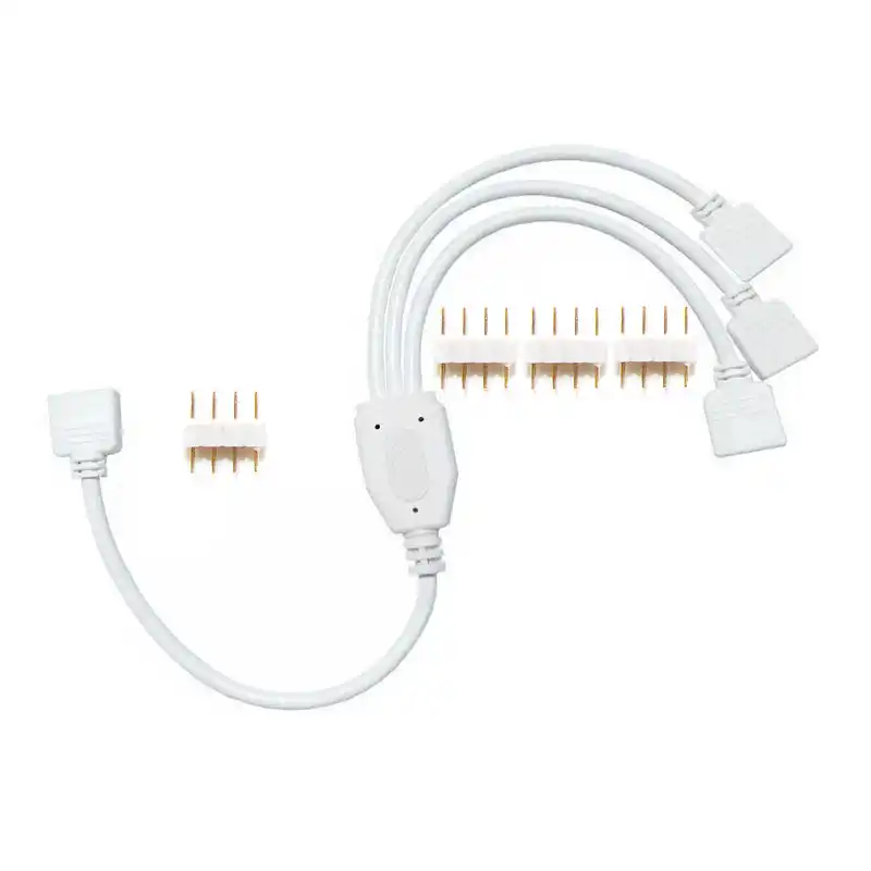 3 контактный 4 5 Pin RGB светодиодный удлинитель соединительный кабель с разъемом