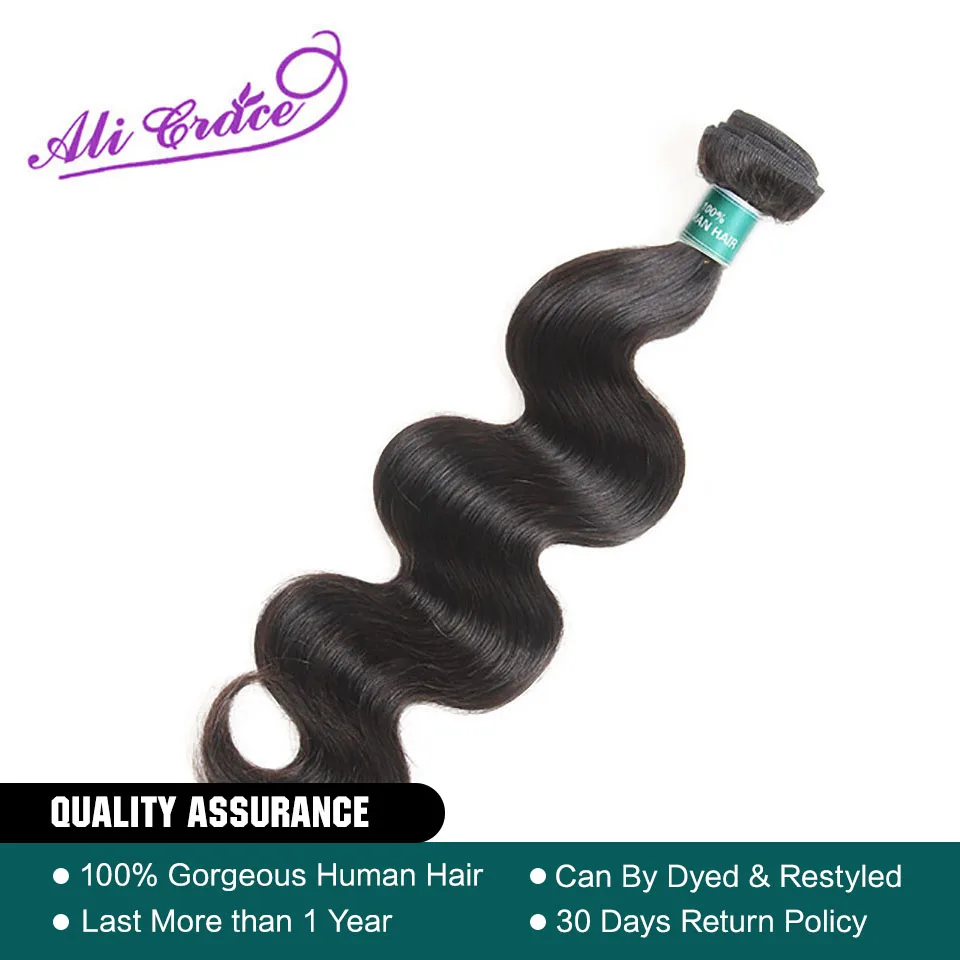 ALI GRACE Hair Peruvian Body Wave Hair Weave Bundles 100% Remy Human Hair Extension Natural Color 10-28 inch
ALI GRACE Hair Peruvian Body Wave Hair Weave Bundles 100% Remy Human Hair Extension Natural Color 10-28 inch