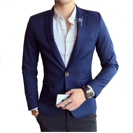 New England Style Mans Business blazer designs Wedding Coat Single Breasted Thicken Man Suits Luxury Casual mans formal jackets 
New England Style Mans Business blazer designs Wedding Coat Single Breasted Thicken Man Suits Luxury Casual mans formal jackets