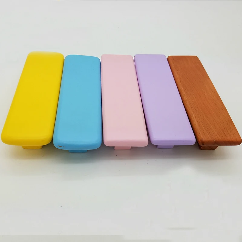64mm Modern Cabinet Door Drawer Bin Wooden Handle Pull Knobs Cute Colorful Furniture Handles
64mm Modern Cabinet Door Drawer Bin Wooden Handle Pull Knobs Cute Colorful Furniture Handles