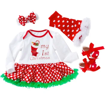Autumn Winter Christmas Baby Clothing Sets Newborn Long-sleeved Dress Baby Holiday Deer Romper Shoes Bowtie Four-piece Suits
Autumn Winter Christmas Baby Clothing Sets Newborn Long-sleeved Dress Baby Holiday Deer Romper Shoes Bowtie Four-piece Suits