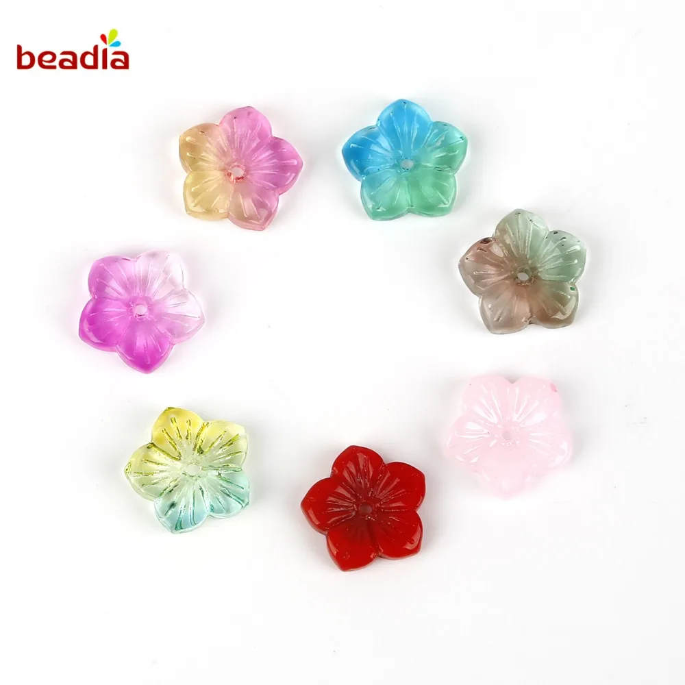 20Pcs/bag 13x13mm Czech Glass Five Flower Beads Jewelry Making Supplies DIY Earring Bracelet Clothing Accessories
20Pcs/bag 13x13mm Czech Glass Five Flower Beads Jewelry Making Supplies DIY Earring Bracelet Clothing Accessories