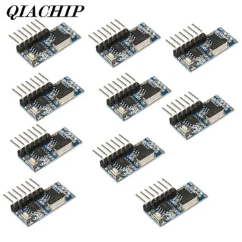 200Pcs 433MHz RF Relay Receiver Module Learning Code Relay Remote Comtrol Switch DIFODA 4 Channel Output For Remote Control DS2
200Pcs 433MHz RF Relay Receiver Module Learning Code Relay Remote Comtrol Switch DIFODA 4 Channel Output For Remote Control DS2
