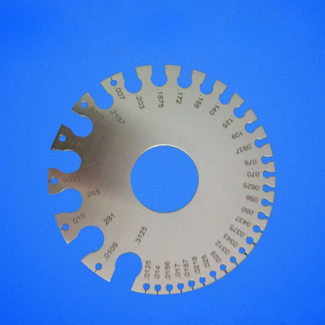 Ruler Gauge Diameter Tool Metal Round AWG SWG Wire Thickness Measurer Tester High Quality
Ruler Gauge Diameter Tool Metal Round AWG SWG Wire Thickness Measurer Tester High Quality