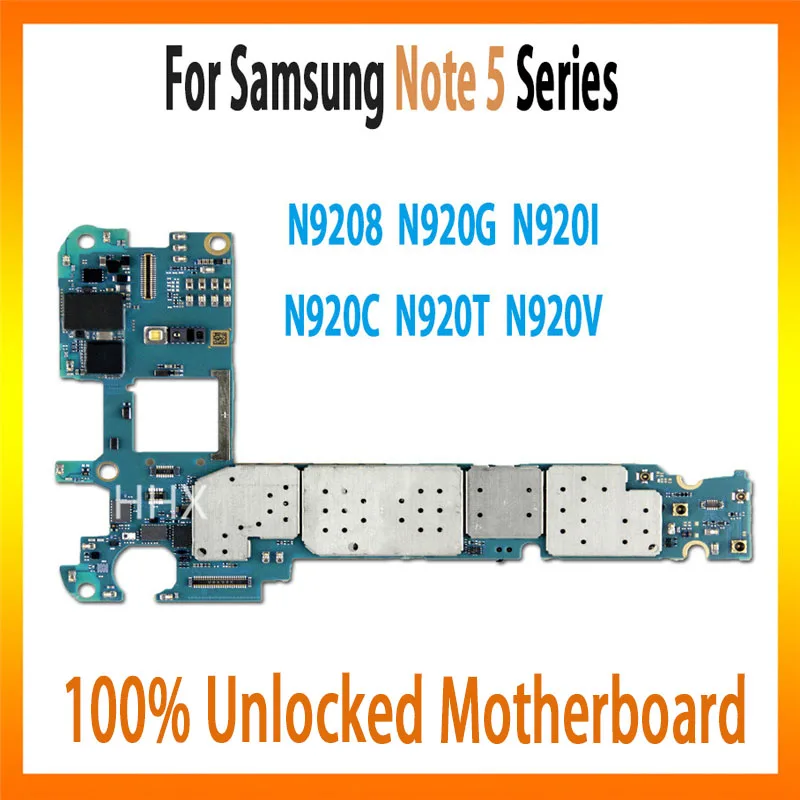 100% Original logic board unlocked for Samsung Galaxy Note 5 N9208 N920G N920I N920C N920T N920V motherboard free shipping
100% Original logic board unlocked for Samsung Galaxy Note 5 N9208 N920G N920I N920C N920T N920V motherboard free shipping