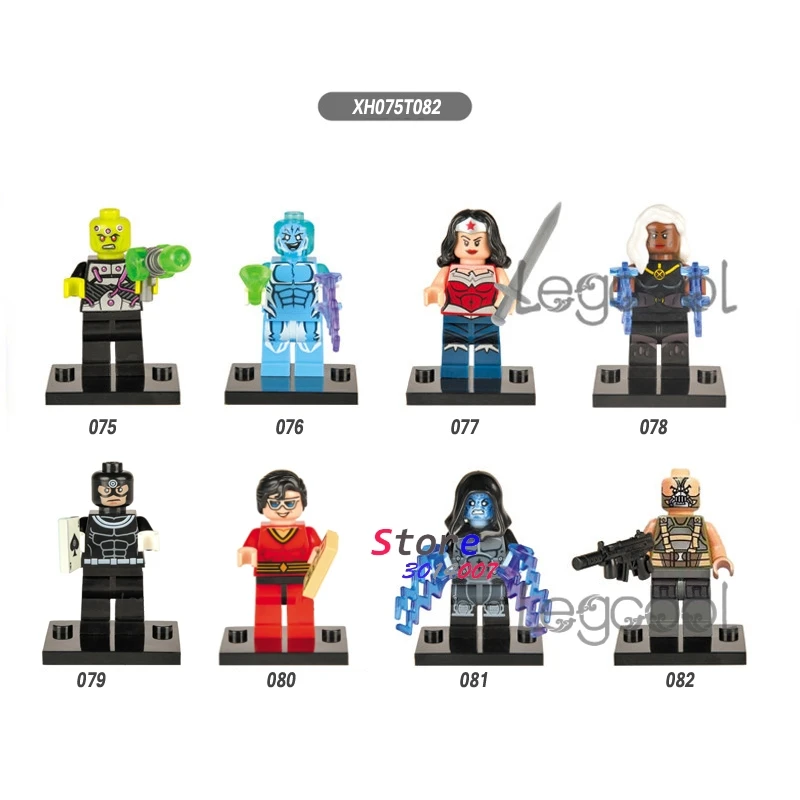 1PCS model building blocks superhero Brainiac Electro Bullseye Plastic Man Electro Bane diy toys for children gift
1PCS model building blocks superhero Brainiac Electro Bullseye Plastic Man Electro Bane diy toys for children gift