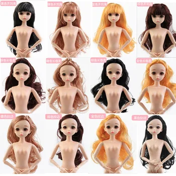 20 Moveable Jointed 30cm Nude Doll Body 1/6 BJD Dolls Toys with Head Female Naked Doll Fashion Dolls Toy For Girls Gift
20 Moveable Jointed 30cm Nude Doll Body 1/6 BJD Dolls Toys with Head Female Naked Doll Fashion Dolls Toy For Girls Gift