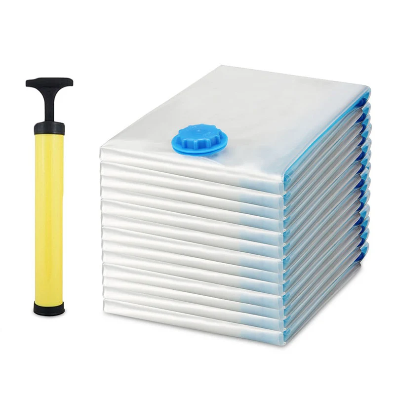 Foldable Compressed Seal Bags Hot Vacuum Bags Transparent Storage Bag For Package Compressed Organizer For Wardrobe Space Saver
Foldable Compressed Seal Bags Hot Vacuum Bags Transparent Storage Bag For Package Compressed Organizer For Wardrobe Space Saver