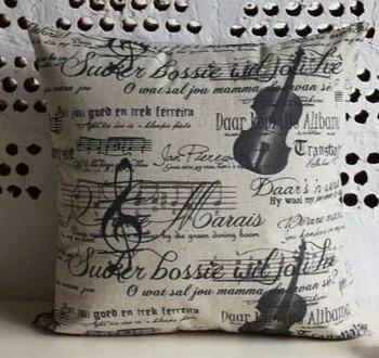 Free shipping high quality invisible zipper linen cushion /pillow case(not including filling) " Music and gita"45*45cm/30*50cm
Free shipping high quality invisible zipper linen cushion /pillow case(not including filling) " Music and gita"45*45cm/30*50cm