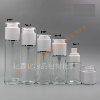 30ml/40ml/50ml clear Bottle With shiny white acrylic sprayer.mist glass bottle.travel refillable perfume bottle,cosmetic bottle
30ml/40ml/50ml clear Bottle With shiny white acrylic sprayer.mist glass bottle.travel refillable perfume bottle,cosmetic bottle