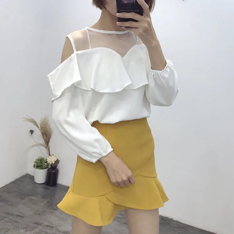 2019 Spring New Arrival Chic Patchwork Mini Skirt Sweet Lotus Leaf Hem Irregular Skirt 4 Colors Available Free Shipping
2019 Spring New Arrival Chic Patchwork Mini Skirt Sweet Lotus Leaf Hem Irregular Skirt 4 Colors Available Free Shipping