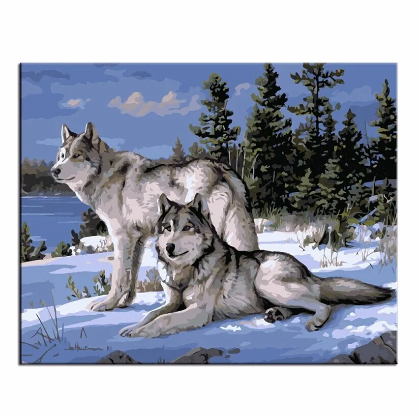 RIHE Wolf Oil Paint Painting By Numbers Diy Picture Drawing Coloring On Canvas Painting By Hand Wall Paint By Number Animal
RIHE Wolf Oil Paint Painting By Numbers Diy Picture Drawing Coloring On Canvas Painting By Hand Wall Paint By Number Animal