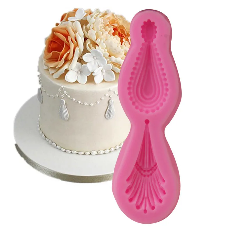 DIY Earrings Pendant for Cake Lace Moulds Fondant Silicone Mold Cupcake Soap Candy Chocolate Decoration Baking Tool FQ3428
DIY Earrings Pendant for Cake Lace Moulds Fondant Silicone Mold Cupcake Soap Candy Chocolate Decoration Baking Tool FQ3428