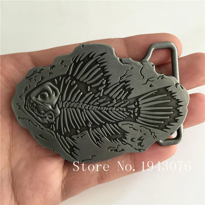Retail New Style 3D Silver Fish Cowboy Belt Buckle With Metal Men's Women's Leather Belt accessories Jewelry Fit 4cm Wide Belt
Retail New Style 3D Silver Fish Cowboy Belt Buckle With Metal Men's Women's Leather Belt accessories Jewelry Fit 4cm Wide Belt