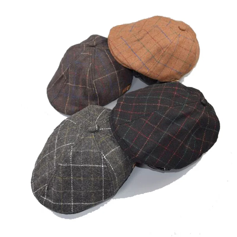 2017 New Children Boys Hats Autumn Winter Style Fashion Plaid Beret Hat Boinas Flat Caps for Kids
2017 New Children Boys Hats Autumn Winter Style Fashion Plaid Beret Hat Boinas Flat Caps for Kids