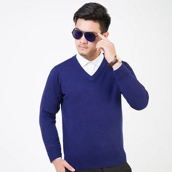 2016 New Style Fashion Autumn Design V neck Long Sleeve Mens Cashmere Pullover Sweaters
2016 New Style Fashion Autumn Design V neck Long Sleeve Mens Cashmere Pullover Sweaters