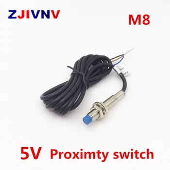 M8 2mm sensing DC 5V NPN PNP NO NC LJ8A3-2-Z/AX-5V cylinder inductive proximity sensor switch work voltage 5VDC special for MCU
M8 2mm sensing DC 5V NPN PNP NO NC LJ8A3-2-Z/AX-5V cylinder inductive proximity sensor switch work voltage 5VDC special for MCU