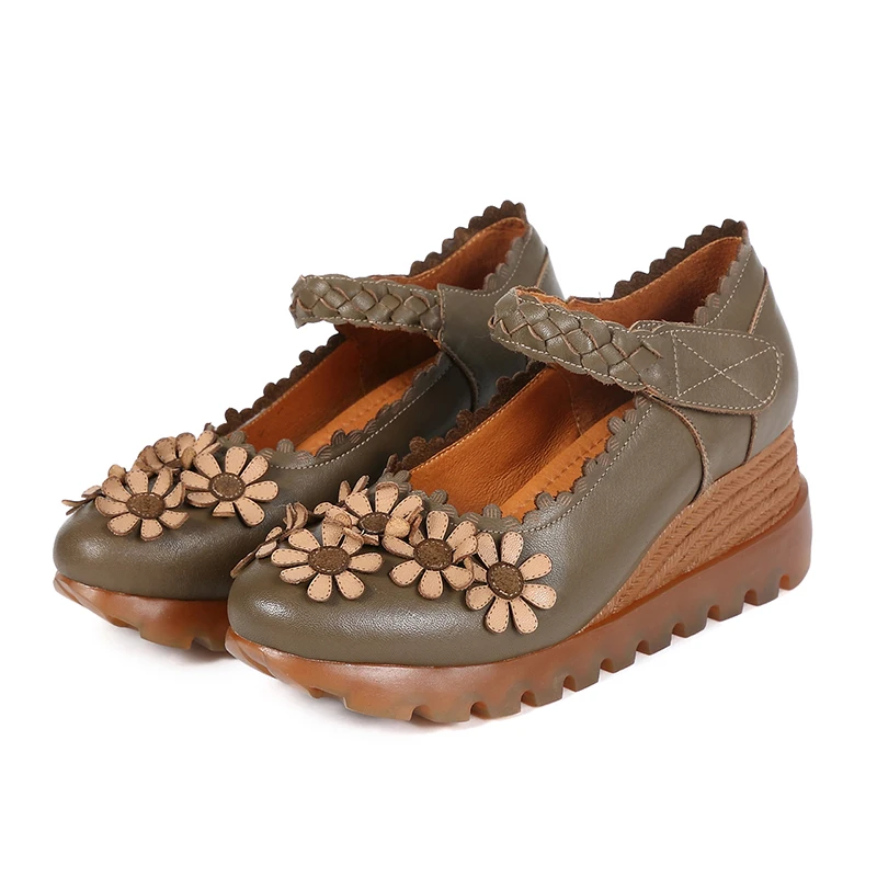 HUIZUMEI Stylish 2019 Leather Flowers For Shoes 2019 Thick Sole Shoes For Women Spring Shoes
HUIZUMEI Stylish 2019 Leather Flowers For Shoes 2019 Thick Sole Shoes For Women Spring Shoes