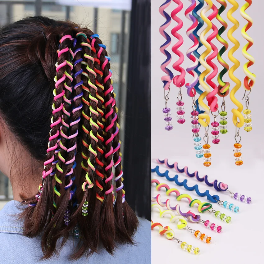 6PCS Crystal Long Elastic Hair Bands Cute Girls Rainbow Color Headband Headwear Kids Hair Accessories Gift
6PCS Crystal Long Elastic Hair Bands Cute Girls Rainbow Color Headband Headwear Kids Hair Accessories Gift
