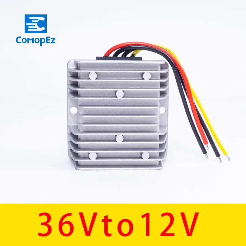 DC/DC Voltage Stabilizer 36V to 12V 10A 15A 20A 30A Step Down Converter Car Power Waterproof DC/DC Converter 12V 30A
DC/DC Voltage Stabilizer 36V to 12V 10A 15A 20A 30A Step Down Converter Car Power Waterproof DC/DC Converter 12V 30A