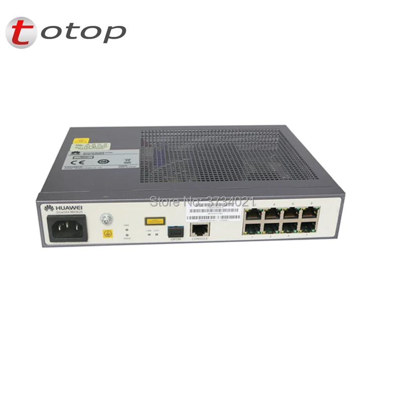 Hua wei 8 port MA5626-8 PD switch Reverse POE GPON/EPON/GE terminal ONT with 8 ethernet ports apply to FTTB ONU
Hua wei 8 port MA5626-8 PD switch Reverse POE GPON/EPON/GE terminal ONT with 8 ethernet ports apply to FTTB ONU
