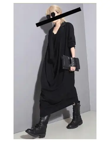 GETSRING Women Dress Fashion Women Irregular Long Dress Loose Fits All Plus Size Dress Vintage Robe Womens Casual Wear
GETSRING Women Dress Fashion Women Irregular Long Dress Loose Fits All Plus Size Dress Vintage Robe Womens Casual Wear