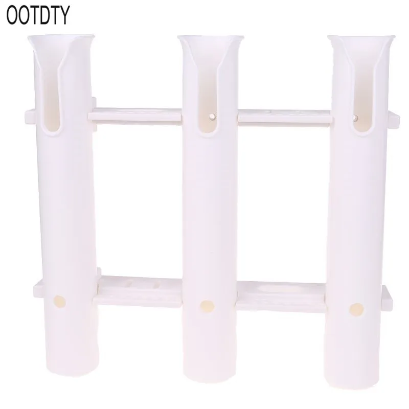 Triplex-Row Fishing Rod Holder 3-Hole PP Plastic Socket Portable Pole Storage Boat Accessories
Triplex-Row Fishing Rod Holder 3-Hole PP Plastic Socket Portable Pole Storage Boat Accessories
