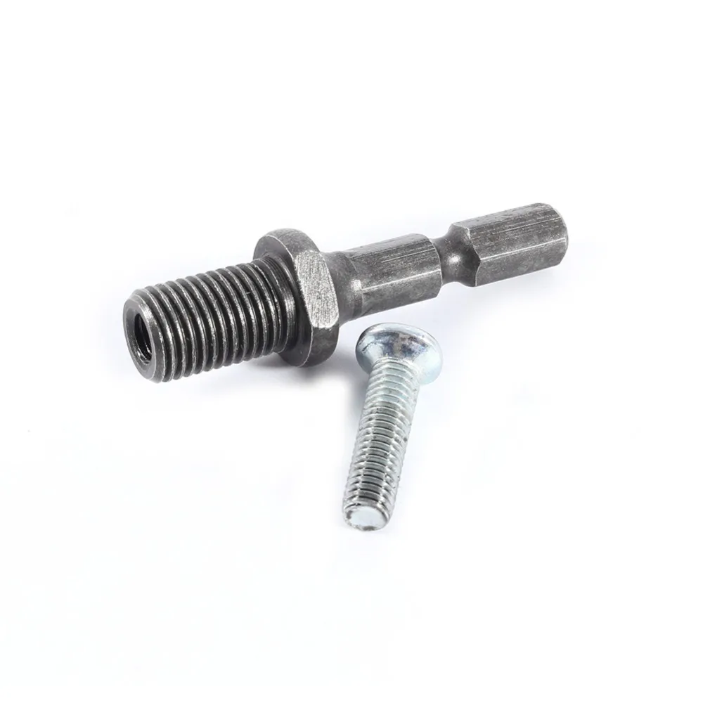 1/4" Drill Chuck Connecting Drill chuck Hex Shank Drill Adapter Rod Hex Thread 3/8"-24UNF Drill Bits Bar Set Power Tool
1/4" Drill Chuck Connecting Drill chuck Hex Shank Drill Adapter Rod Hex Thread 3/8"-24UNF Drill Bits Bar Set Power Tool