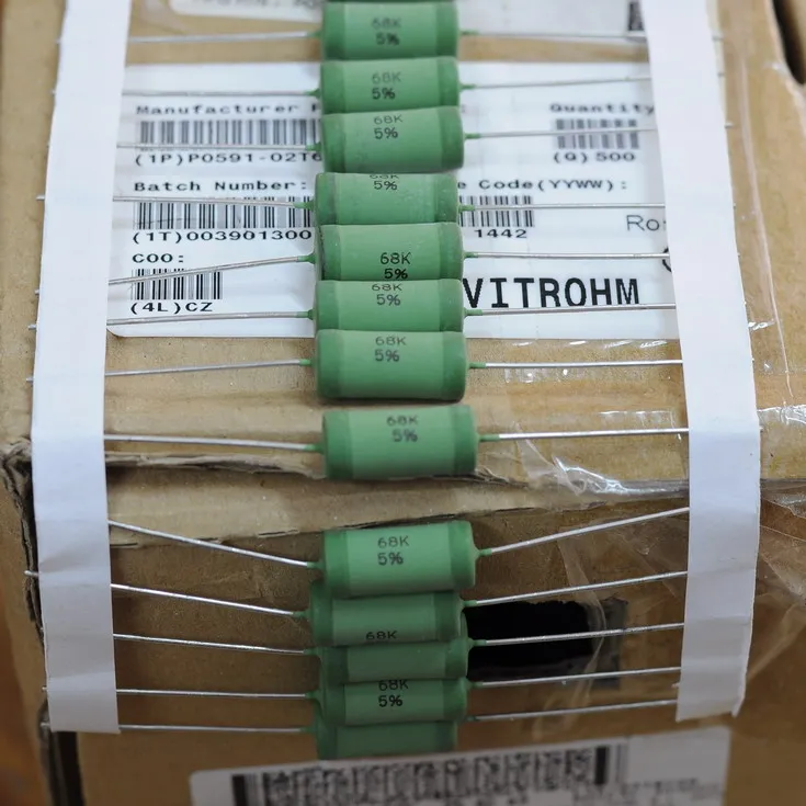Original new 100% Germany import 5W 68K Ohm 5% high power resistor copper pin 5W68K 68K5W (Inductor)
Original new 100% Germany import 5W 68K Ohm 5% high power resistor copper pin 5W68K 68K5W (Inductor)