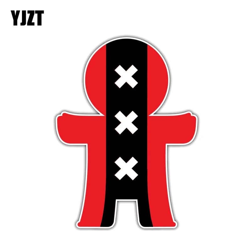 YJZT 15CM*11CM Funny Cute Amsterdam Child Flag Decal PVC Reflective Car Sticker 12-1359
YJZT 15CM*11CM Funny Cute Amsterdam Child Flag Decal PVC Reflective Car Sticker 12-1359