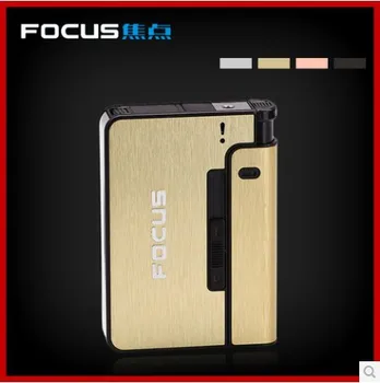 New 1pcs Automatic aluminium alloy Cigarette Box Dispenser Cigarette Case With Lighter Case 10 Cigarettes Smoking Pipe F001
New 1pcs Automatic aluminium alloy Cigarette Box Dispenser Cigarette Case With Lighter Case 10 Cigarettes Smoking Pipe F001