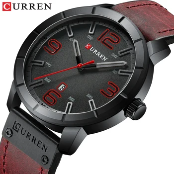 Men Watch 2019 Top Brand CURREN Men's Luxury Quartz Wristwatches Male Clock Reloj Hombres Leather Wrist Watches with Calendar
Men Watch 2019 Top Brand CURREN Men's Luxury Quartz Wristwatches Male Clock Reloj Hombres Leather Wrist Watches with Calendar