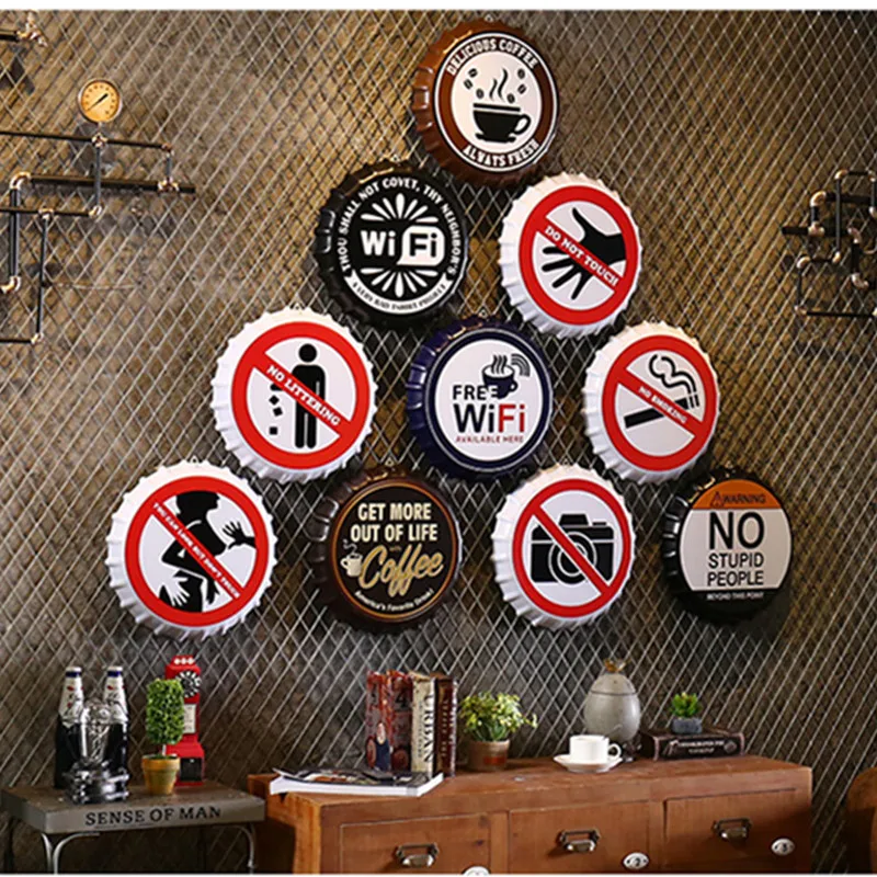 Industrial Style Retro Metal Beer Bottle Sheet Metal Drawing Pendant Creative Coffee Shop Wall Art Hangings Decorations X1352
Industrial Style Retro Metal Beer Bottle Sheet Metal Drawing Pendant Creative Coffee Shop Wall Art Hangings Decorations X1352
