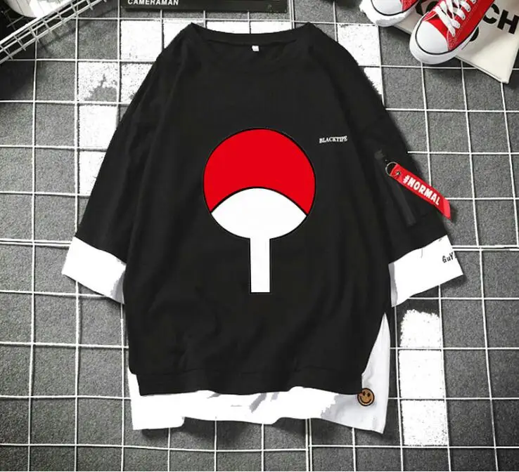 New Anime Naruto t-shirt Uzumaki Naruto cosplay costume fashion Fake two piece t shirt tops
New Anime Naruto t-shirt Uzumaki Naruto cosplay costume fashion Fake two piece t shirt tops