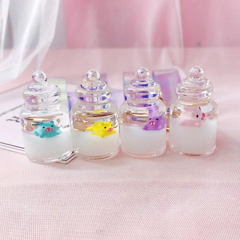 ZIRIS Floating piglet liquid bottle keychain quicksand drift bottle milk bottle keyring for women bag pendant
ZIRIS Floating piglet liquid bottle keychain quicksand drift bottle milk bottle keyring for women bag pendant