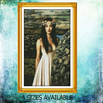 JoySunday cross stitch diy Green field girl woman full dress black hair DMC14CT11CT cotton needlework livingroom hotel painting
JoySunday cross stitch diy Green field girl woman full dress black hair DMC14CT11CT cotton needlework livingroom hotel painting