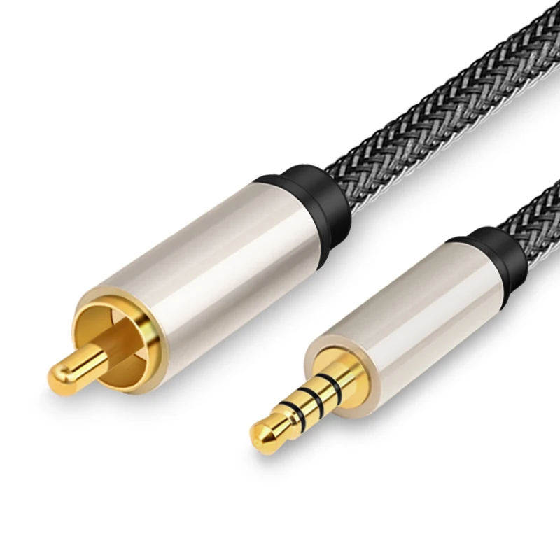 TV dedicated Pure Copper Audio Line 3.5MM Turn lotus Coaxial decoder Digital signal Cable Male To Male 75 Ohm
TV dedicated Pure Copper Audio Line 3.5MM Turn lotus Coaxial decoder Digital signal Cable Male To Male 75 Ohm