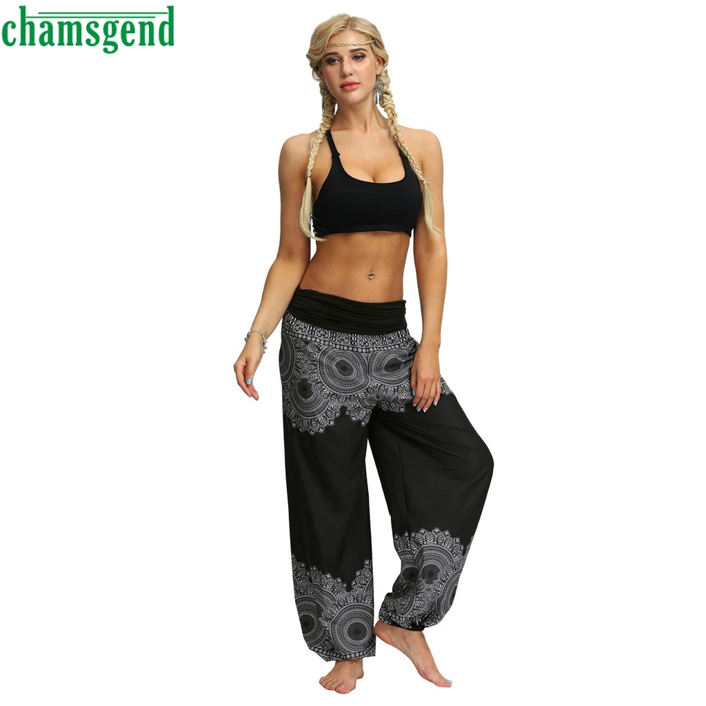 CHAMSGEND Yoga Pants Boho Loose Women Yoga Trousers Summer Casual Baggy Jumpsuit Harem Pants Quick Drying Training Trousers 09
CHAMSGEND Yoga Pants Boho Loose Women Yoga Trousers Summer Casual Baggy Jumpsuit Harem Pants Quick Drying Training Trousers 09