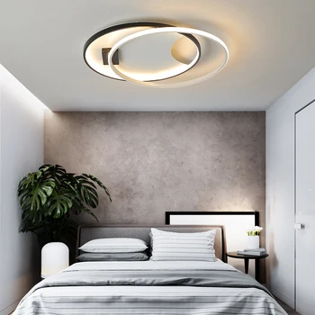 Modern LED ceiling lights for living room bedroom AC85-265V white / black color Remote control indoor lighting ceiling lamp
Modern LED ceiling lights for living room bedroom AC85-265V white / black color Remote control indoor lighting ceiling lamp