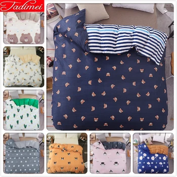 150x200 180x220 200x230 220x240cm 1 piece Duvet Cover Adult Kids Child Soft Cotton Bedding Bag Single Full Queen King Size Quilt
150x200 180x220 200x230 220x240cm 1 piece Duvet Cover Adult Kids Child Soft Cotton Bedding Bag Single Full Queen King Size Quilt