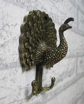 Peacock Decorative Wall Hook Metal Wall Hooks / Antique Bronze Hardware / Hat Hanger Coat Rack Hangers Home Decor Unique
Peacock Decorative Wall Hook Metal Wall Hooks / Antique Bronze Hardware / Hat Hanger Coat Rack Hangers Home Decor Unique