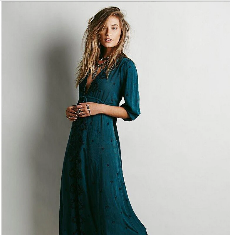 New Fashion Design Vestidos Women Vintage Ethnic Flower Embroidered Cotton Tunic Casual Long Dress Hippie Boho People Asymmetric
New Fashion Design Vestidos Women Vintage Ethnic Flower Embroidered Cotton Tunic Casual Long Dress Hippie Boho People Asymmetric