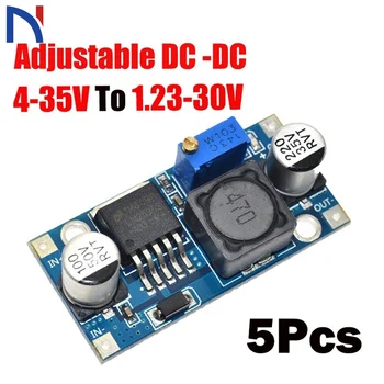 5Pcs DC-DC LM2596 LM2596S 4-35V adjustable step-down power Supply module DC to DC 3A Max Output 1.23V-30V
5Pcs DC-DC LM2596 LM2596S 4-35V adjustable step-down power Supply module DC to DC 3A Max Output 1.23V-30V