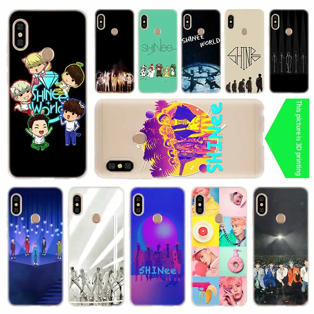 cover soft Silicone TPU Case For Xiaomi Redmi 3 4X 4a 5 Plus 5a S2 6a 6 Pro Note 5 6 4 3 5a SHINee KPOP Boy
cover soft Silicone TPU Case For Xiaomi Redmi 3 4X 4a 5 Plus 5a S2 6a 6 Pro Note 5 6 4 3 5a SHINee KPOP Boy
