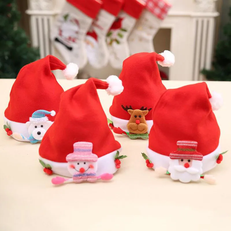 AVEBIEN 10pc Cartoon Christmas Hat Adult Child Christmas Party Santa Claus Hat Birthday party Hat Cosplay Stage Performance Prop 
AVEBIEN 10pc Cartoon Christmas Hat Adult Child Christmas Party Santa Claus Hat Birthday party Hat Cosplay Stage Performance Prop