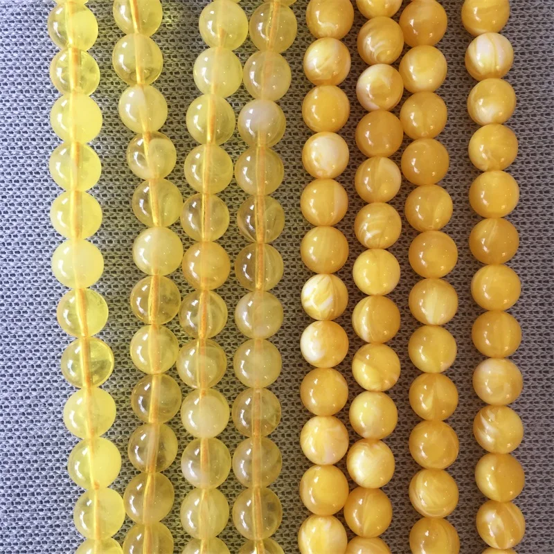 Yellow Man-made Second Ambers Resin Round 8MM Beads for DIY Precious Stone Woman Bracelet Jewelry Gift Factory Price Gift New
Yellow Man-made Second Ambers Resin Round 8MM Beads for DIY Precious Stone Woman Bracelet Jewelry Gift Factory Price Gift New